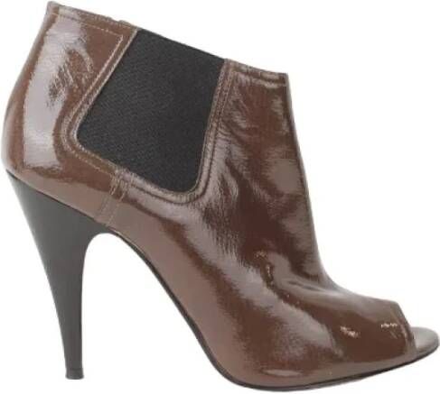 Michael Kors Pre-owned Leather heels Brown Dames