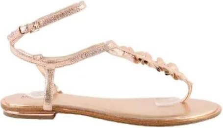 Michael Kors Pre-owned Leather sandals Pink Dames