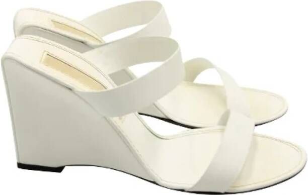 Michael Kors Pre-owned Leather sandals White Dames