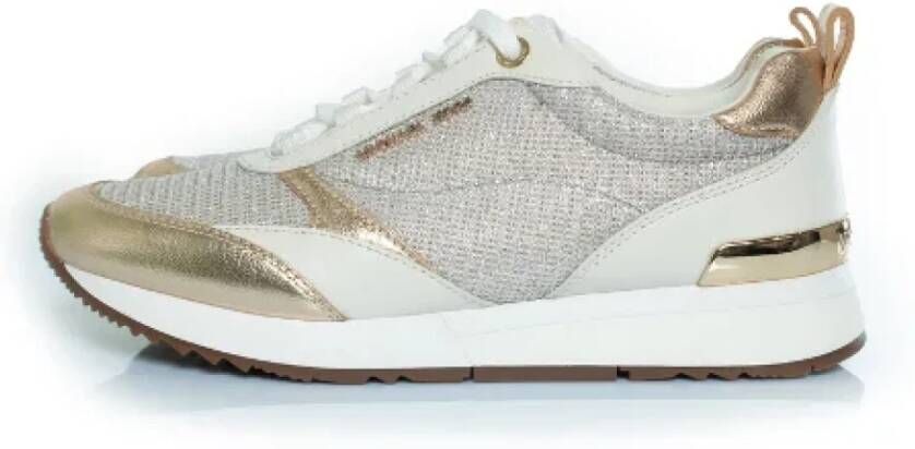 Michael Kors Pre-owned Leather sneakers White Dames