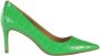 Michael Kors Krokodil-effect Leren Pumps Green Dames - Thumbnail 2