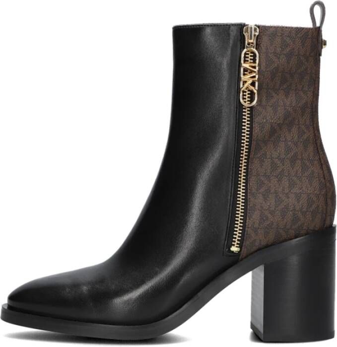 Michael Kors Regan Mid Bootie Enkellaarsjes Black Dames