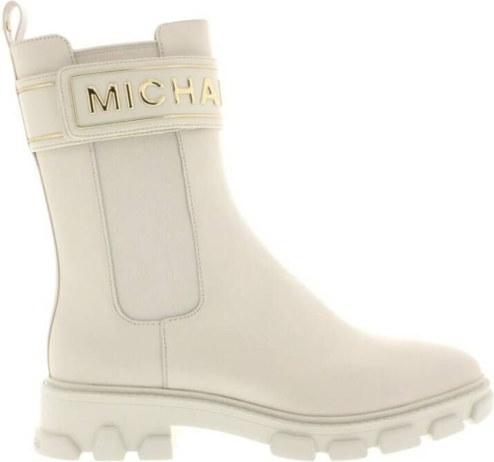 Michael Kors Ridley Chelsea Boots Beige Dames