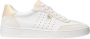 Michael Kors Scotty Lace Up Sneakers in Goud Beige Dames - Thumbnail 1