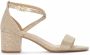 Michael Kors Glitter Chain-Mesh Sandal Yellow Dames - Thumbnail 1