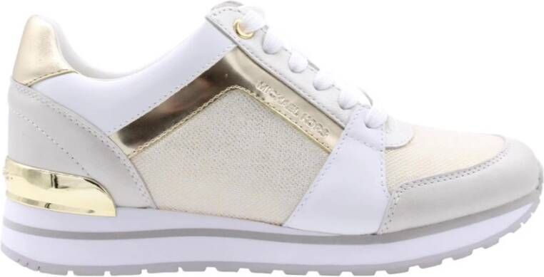 Michael Kors Billie trainer pl gold multi Goud