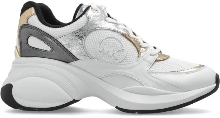 Michael Kors Low-Top Sneakers Zuma Trainer in goud