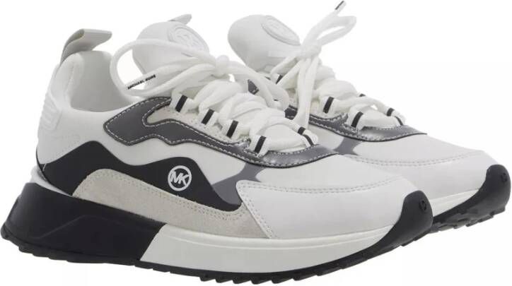 Michael Kors Sportieve witte sneakers met logo-accenten White Dames