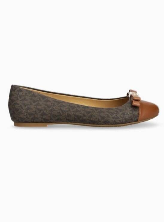 Michael Kors Stijlvolle Ballet Flats Schoenen Brown Dames