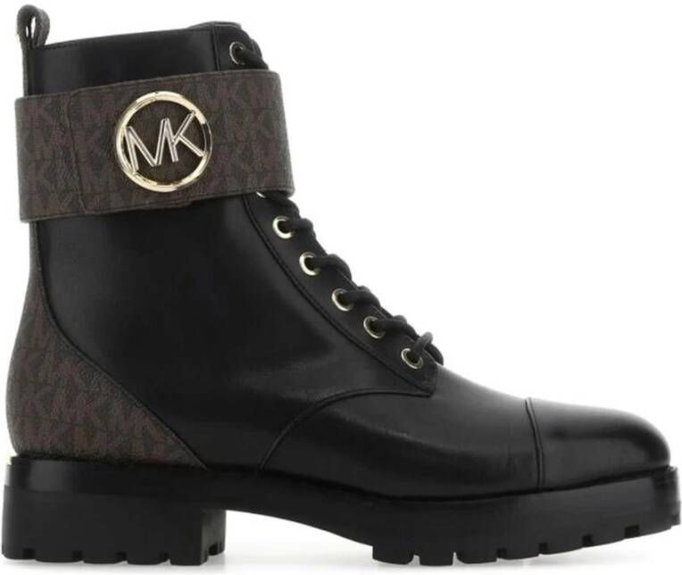 Michael Kors Stijlvolle Enkellaarsjes voor Vrouwen Brown Dames