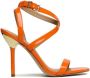 Michael Kors Stijlvolle Sandaal voor Zomer Outfits Orange Dames - Thumbnail 1