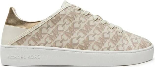 Michael Kors Stijlvolle Sneakers voor dagelijks gebruik Beige Dames