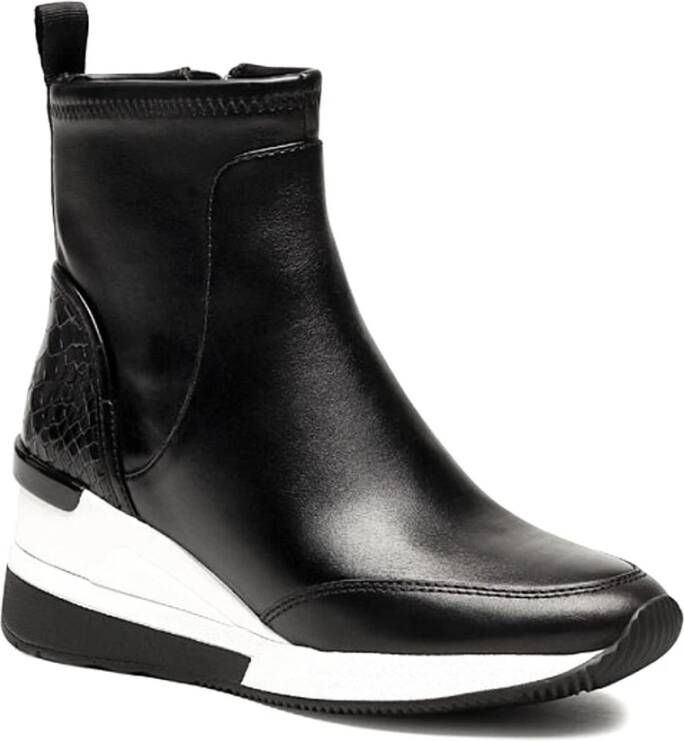 Michael Kors Stijlvolle Sneakers voor Mannen en Vrouwen Black Dames