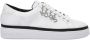 Michael Kors Stijlvolle Sneakers voor Mannen en Vrouwen White Dames - Thumbnail 3