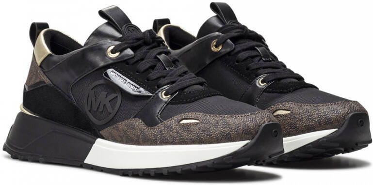 Michael Kors Theo Sneakers Zwart Dames