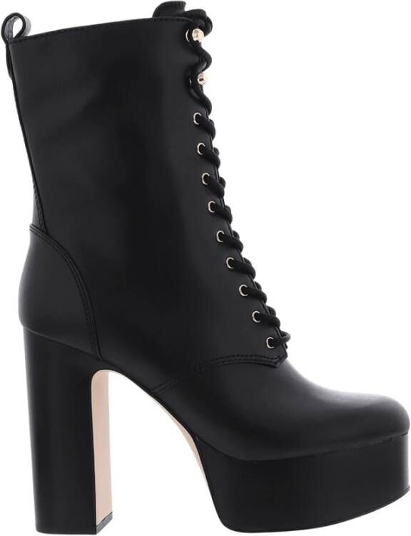 Michael Kors Natasha Lace Up Bootie Black Dames