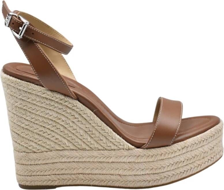 Michael Kors Wedges Brown Dames