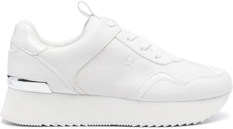 Michael Kors Witte Casual Trainer Flats White Dames