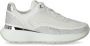 Michael Kors Witte Leren Sneakers met Strass White Dames - Thumbnail 8