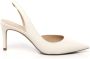 Michael Kors Witte puntige platte schoenen stiletto hak White Dames - Thumbnail 1