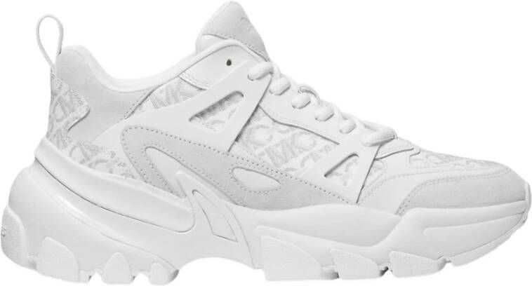 Michael Kors Witte Sneakers voor Mannen White Heren