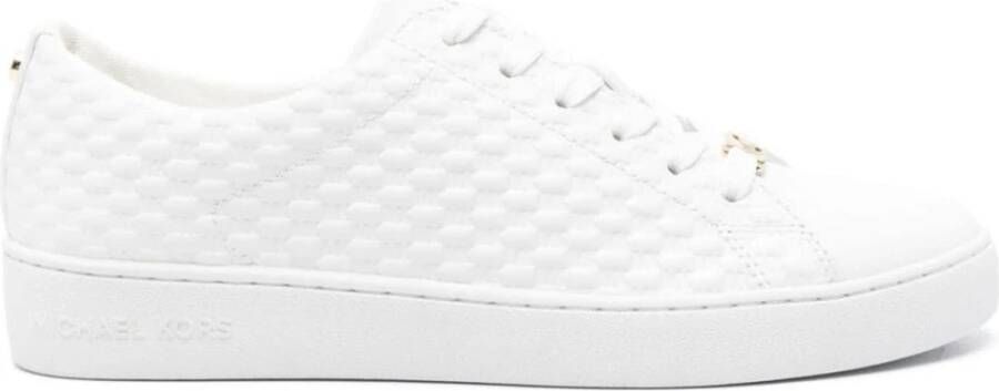 Michael Kors Effen Keaton Sneakers met veters White Dames