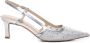 Michael Kors Zilveren Hoge Hak Slingback met Luminous Stenen Gray Dames - Thumbnail 1