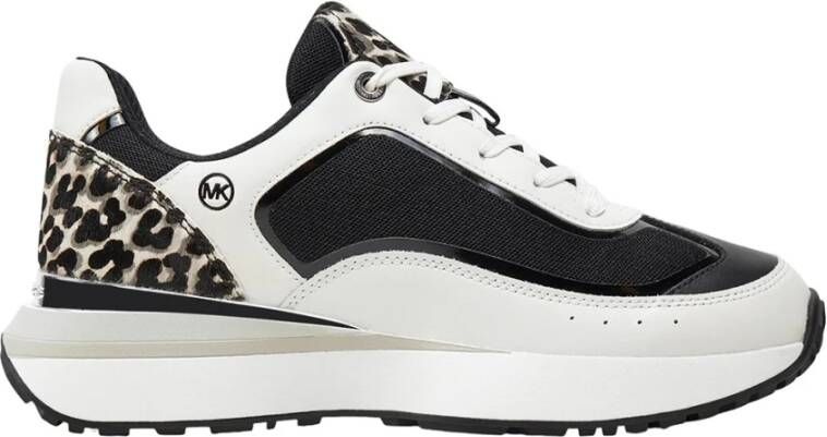 Michael Kors Zwart Multi Ari Trainer Sneakers Black Dames