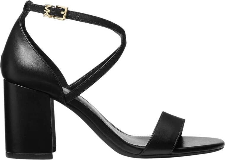 Michael Kors Zwarte Flex Mid High Heels Pumps Black Dames