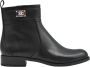 Michael Kors Zwarte Leren Veterschoenen Aw22 Black Dames - Thumbnail 1