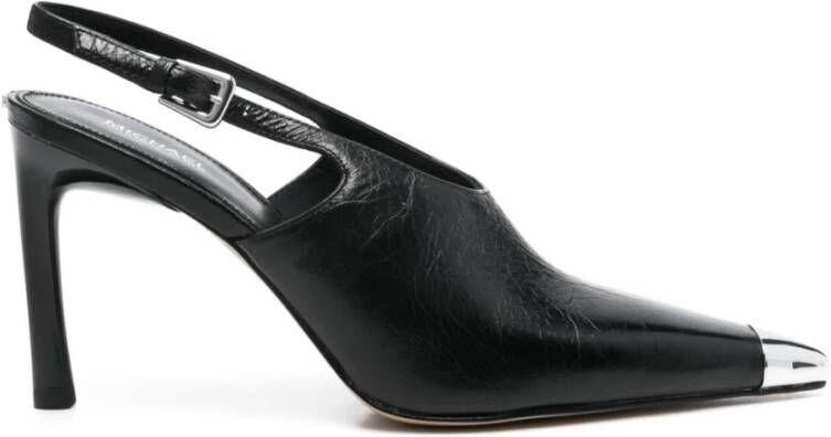 Michael Kors Zwarte Middelhoge Stijlvolle Pumps Black Dames