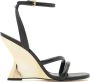 Michael Kors Zwarte Nadina Sleehak Sandalen Black Dames - Thumbnail 1