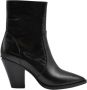 Michael Kors Zwarte platte schoenen Bootie in leer Black Dames - Thumbnail 1