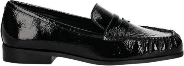 Michael Kors Zwarte platte schoenen Elegante stijl Black Dames