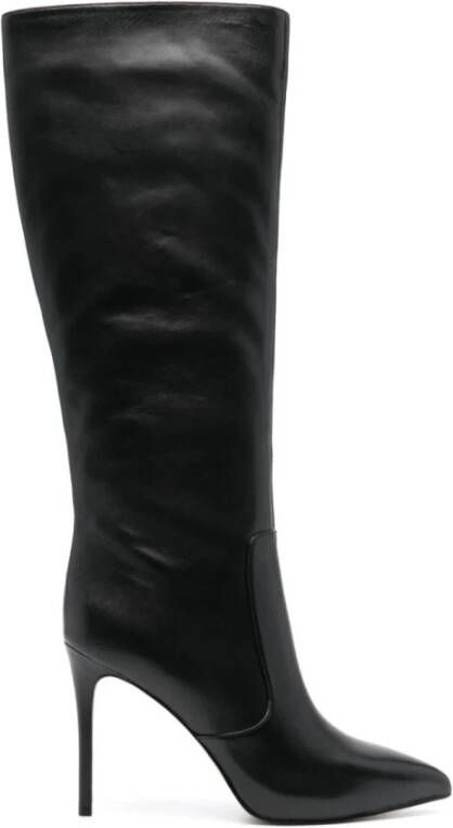 Michael Kors Zwarte Stiletto Hoge Hak Laarzen Black Dames