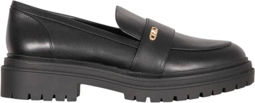 Michael Kors Zwarte Vachetta Lug Loafer Black Dames