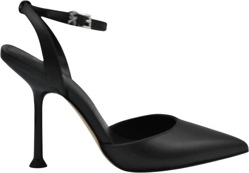 Michael Kors Zwarte Veterschoenen Black Dames