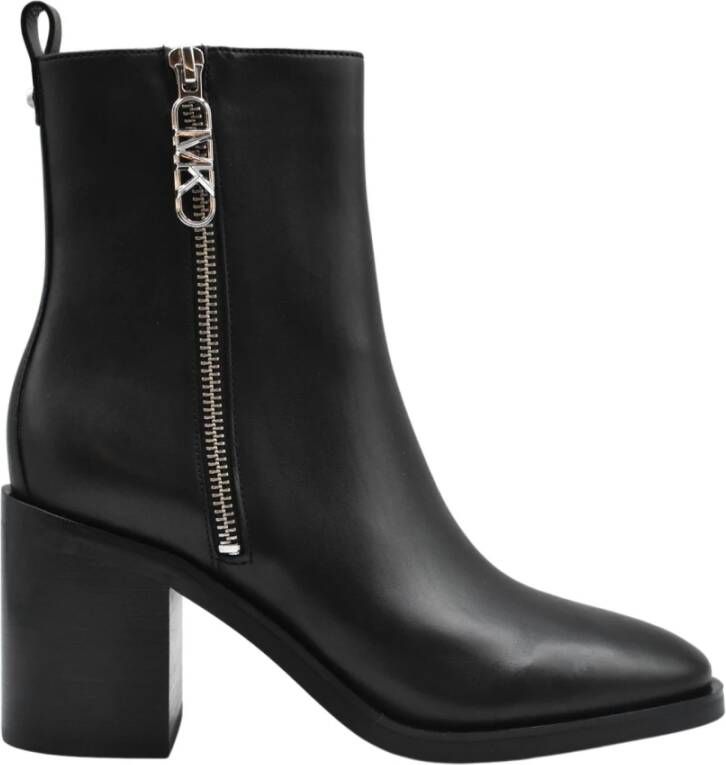 Michael Kors Zwarte Veterschoenen Dames Aw23 Zwart Dames