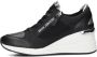 MICHAEL KORS Lage Sneakers Dames Darby Wedge Trainer Maat: 37 Materiaal: Leer Kleur: Zwart - Thumbnail 2