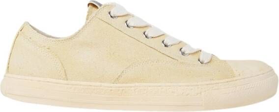 Mihara Yasuhiro Lage Sneakers van Canvas Beige Heren