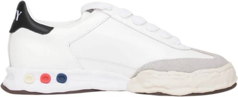 Mihara Yasuhiro Minimalistische Herbie Low Sneakers White Heren