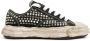 Mihara Yasuhiro Studded Canvas Low-Top Sneaker in Zwart Black Heren - Thumbnail 1