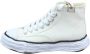 Mihara Yasuhiro Witte Canvas High-Top Sneakers Peterson 23 White - Thumbnail 1