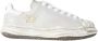 Mihara Yasuhiro Witte Cream Canvas Lage Top Sneakers Beige Heren - Thumbnail 1