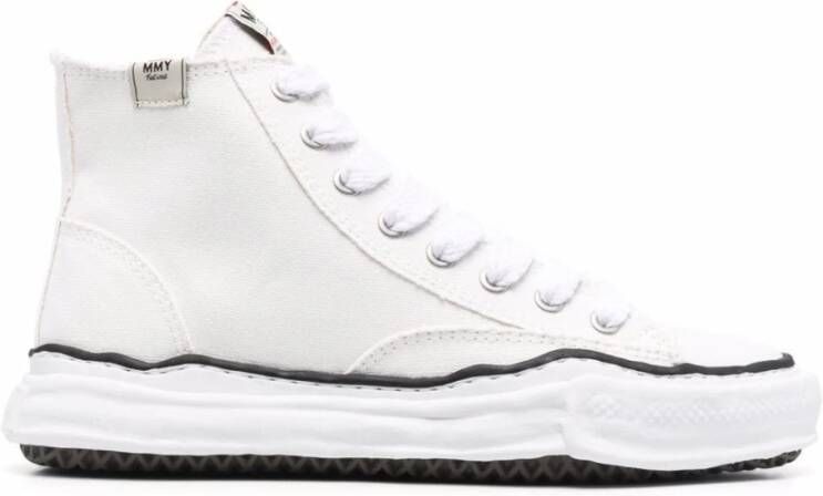 Mihara Yasuhiro Witte High-Top Sneakers White Heren