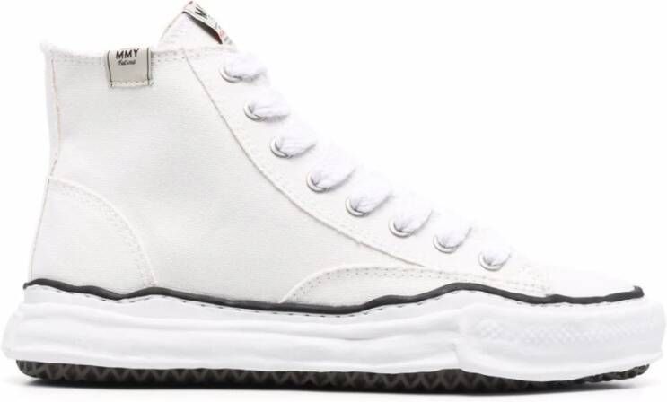 Mihara Yasuhiro Witte hoge sneakers White Heren