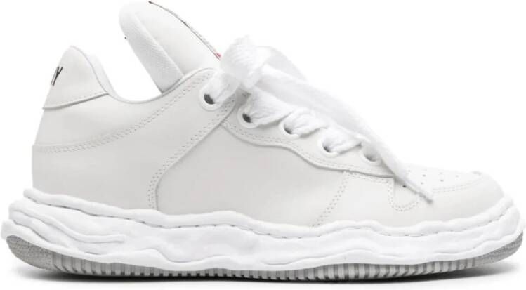 Mihara Yasuhiro Witte Sneakers White Heren