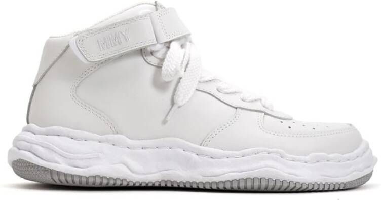 Mihara Yasuhiro Witte Wayne High Sneakers White Heren