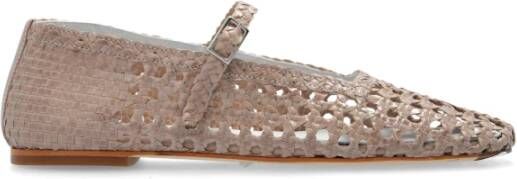 Miista Ballet Flats Yeida Beige Dames