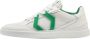 Mikakus Barcelona Gras Dames Sneakers Geïnspireerd door de jaren 60 White Dames - Thumbnail 1